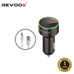 REVOOX CAR CHARGER + CABLE...