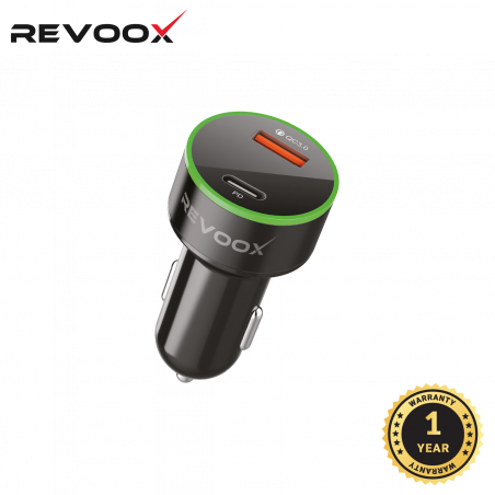 REVOOX Car Charger Type-C &...
